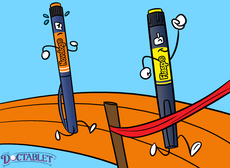 Fast Acting Insulin: Fiasp is Faster than Novolog